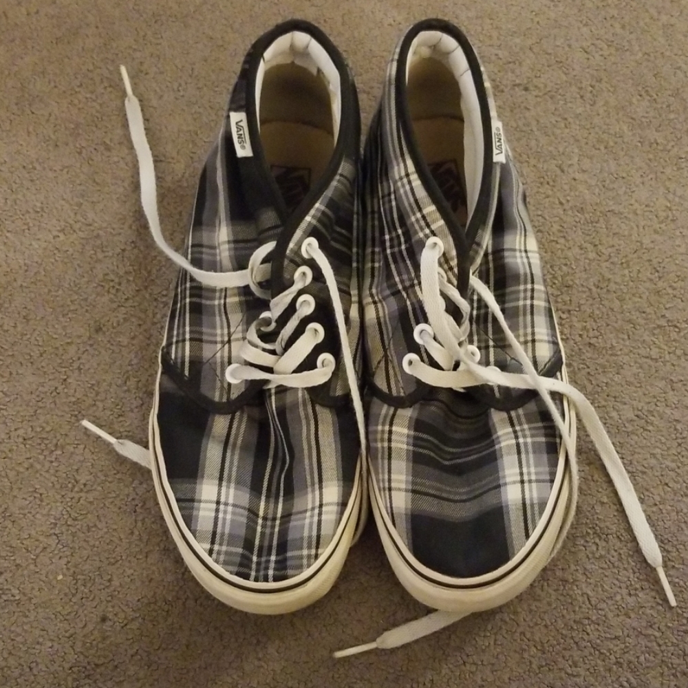 Mens Van's Laceup MidRise Shoes, sz 10
